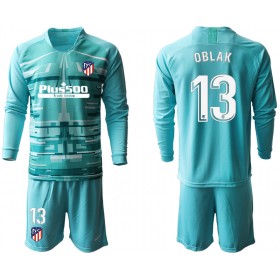 Fotbalový Dres Atlético Madrid Brankářské OBLAK 13 Dětské III 2019/20 Dlouhý Rukáv